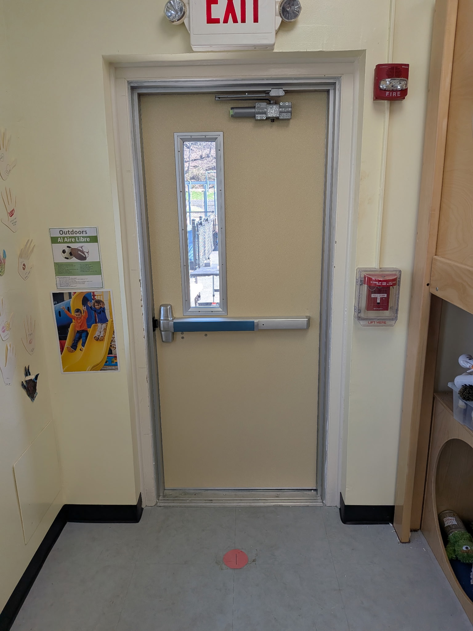 Aluminum storefront door system completed in South Jersey