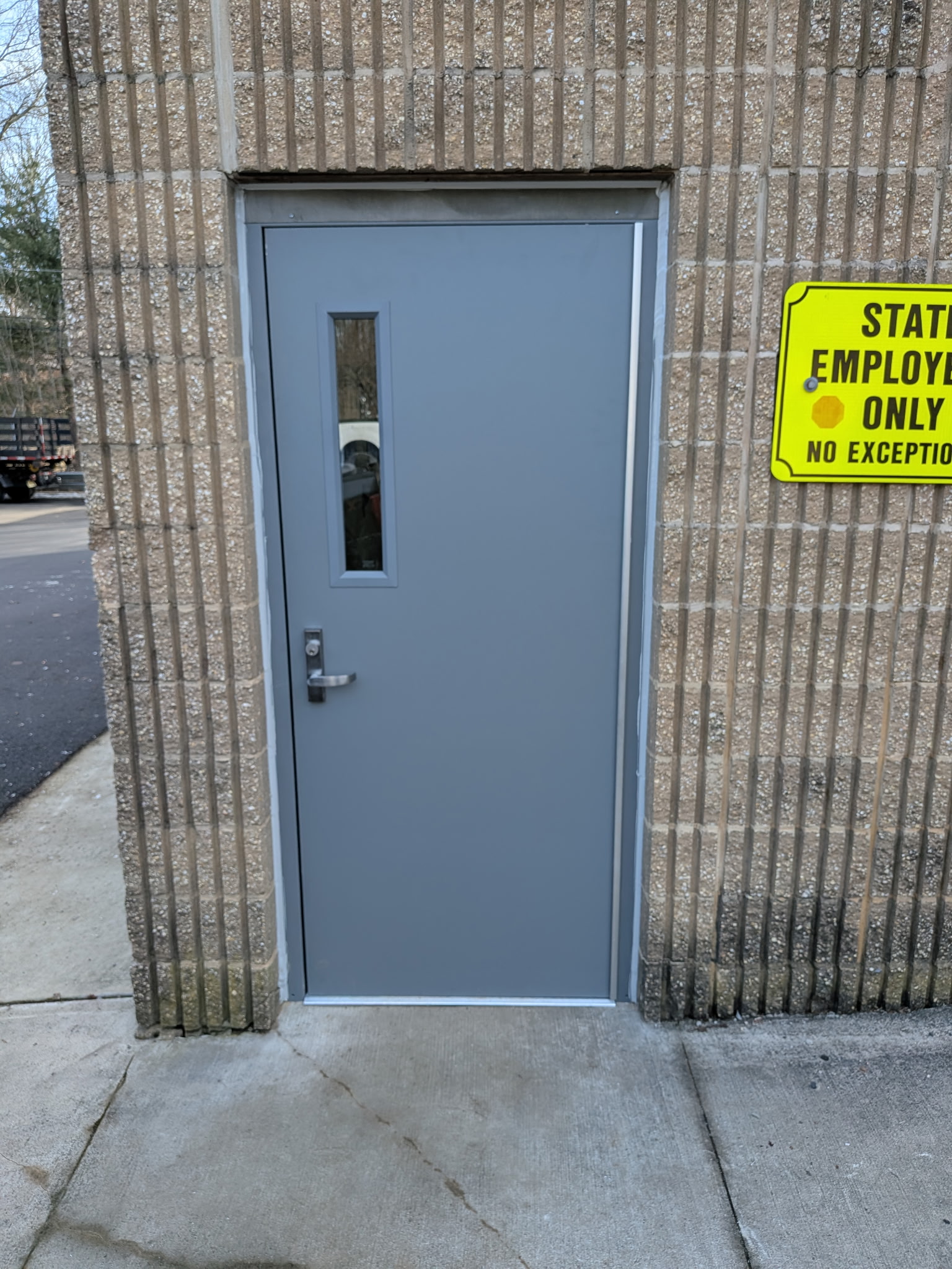 Commercial storefront door completed in Cape May County NJ