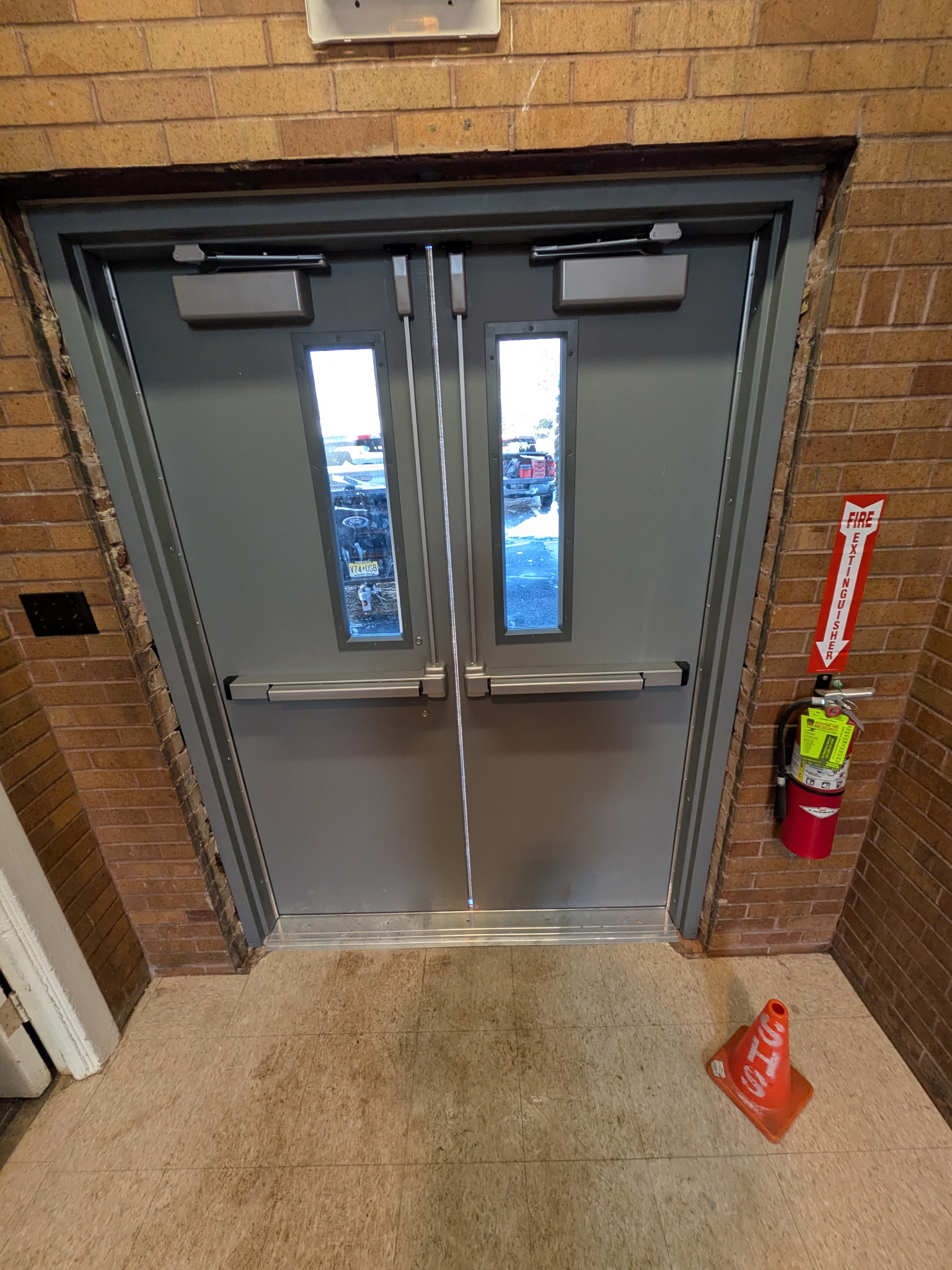 Commercial Door Hardware Commercial door hardware replaced for a commercial building in South Jersey